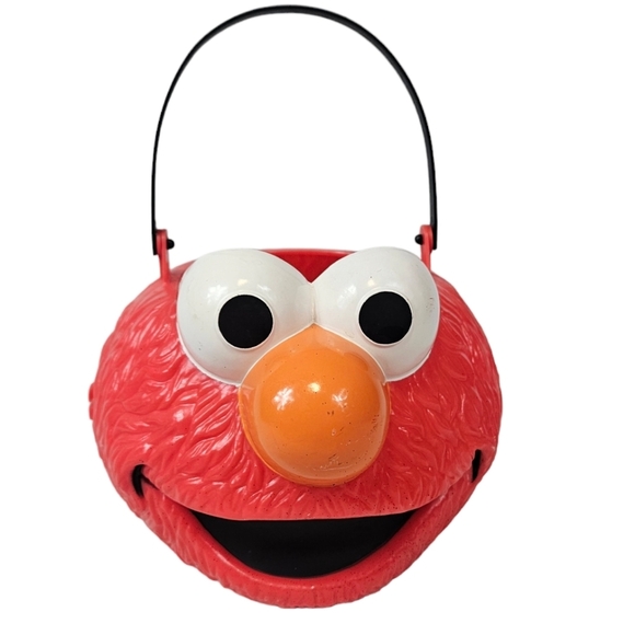 Sesame Street Elmo Blow Mold Halloween Trick or Treat Bucket - Picture 1 of 8